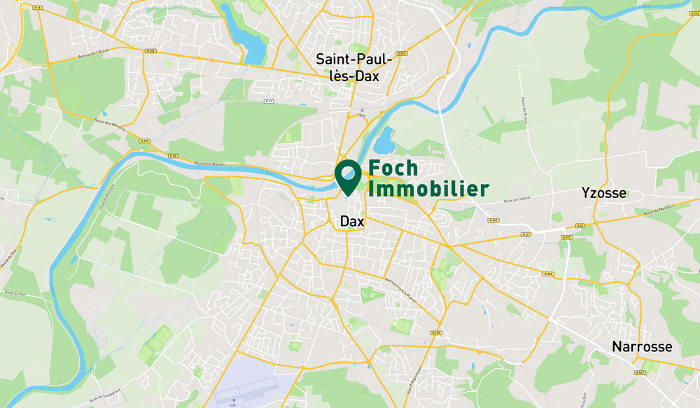 Carte Foch Immo