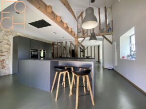 Cuisine aménagée et équipée