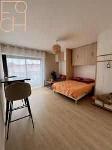 Salon avec coin nuit