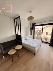 Séjour avec coin nuit