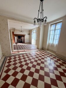 Séjour avec cheminée