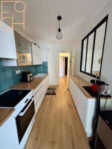 Cuisine aménagée et équipée