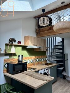 cuisine avec mezzanine