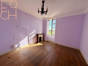 Chambre avec cheminée