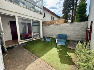 Cour privative avec studio Dax